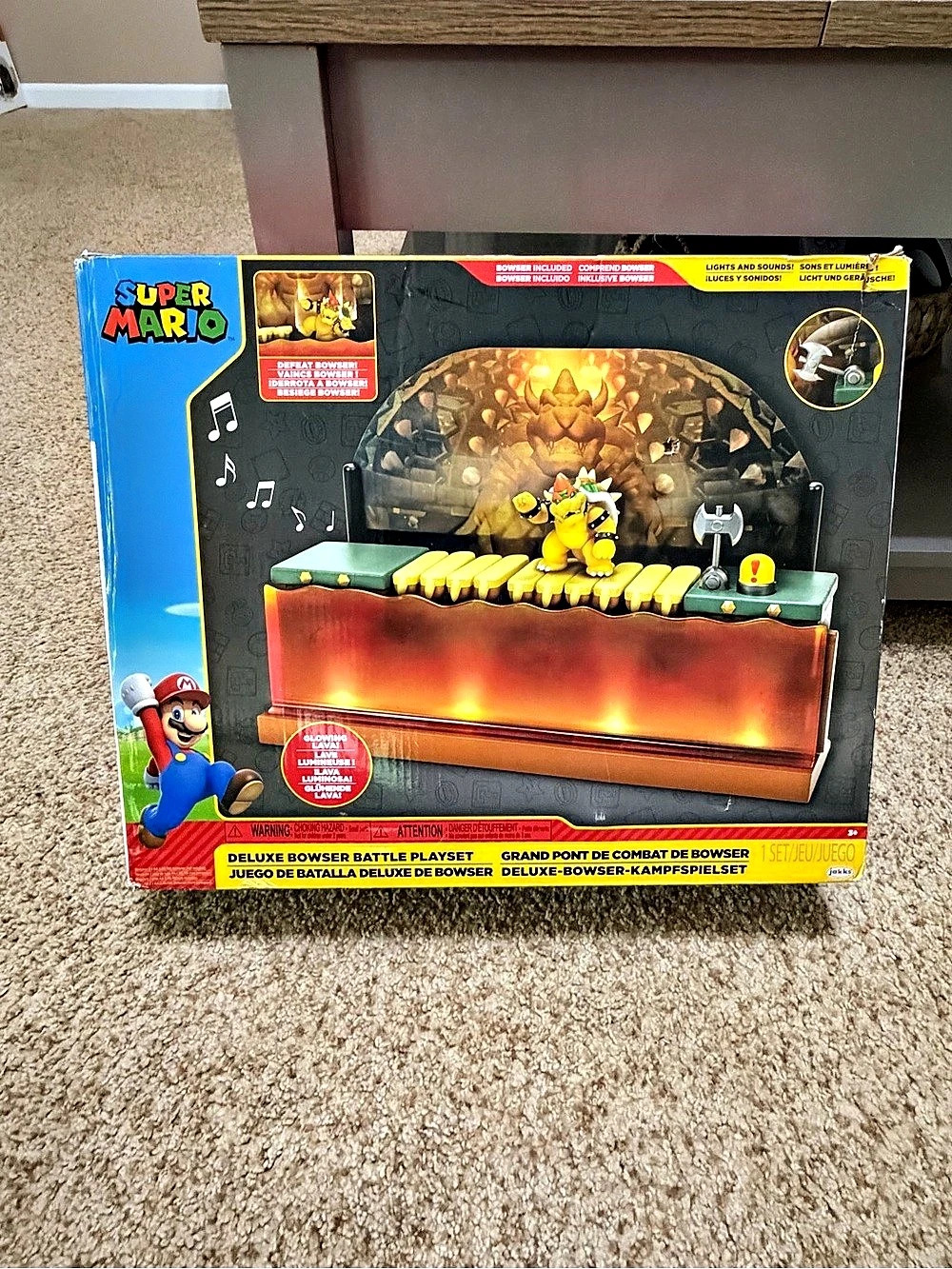 Nintendo Deluxe Bowser Battle Playset